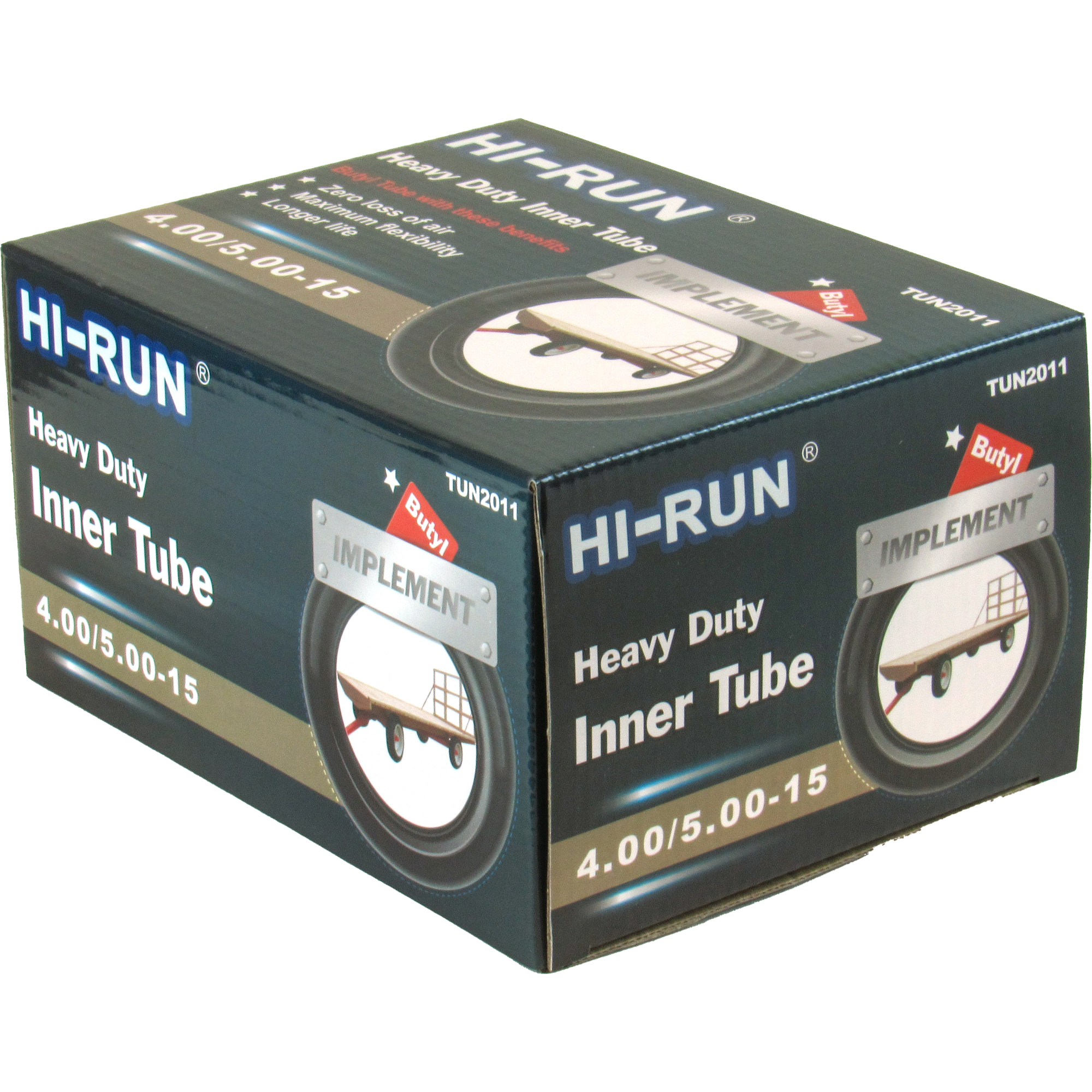 HI-RUN, Tube 4.00/5.00-15 (TR13) Float Implement, Fits Rim Size 15 in, Included (qty.) 1 Model# TUN2011